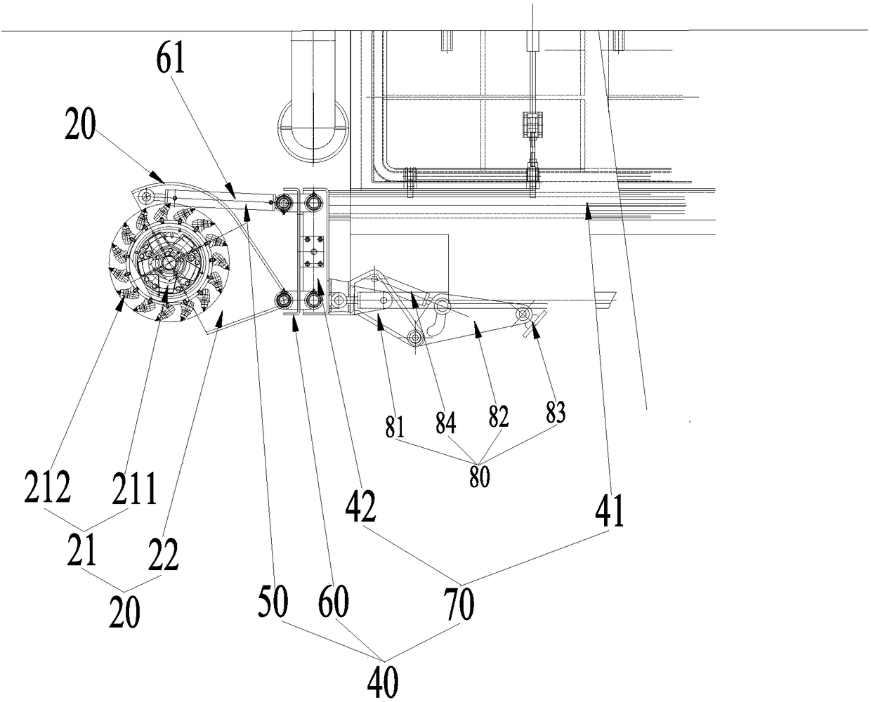 Pavement milling, planing and cleaning vehicle