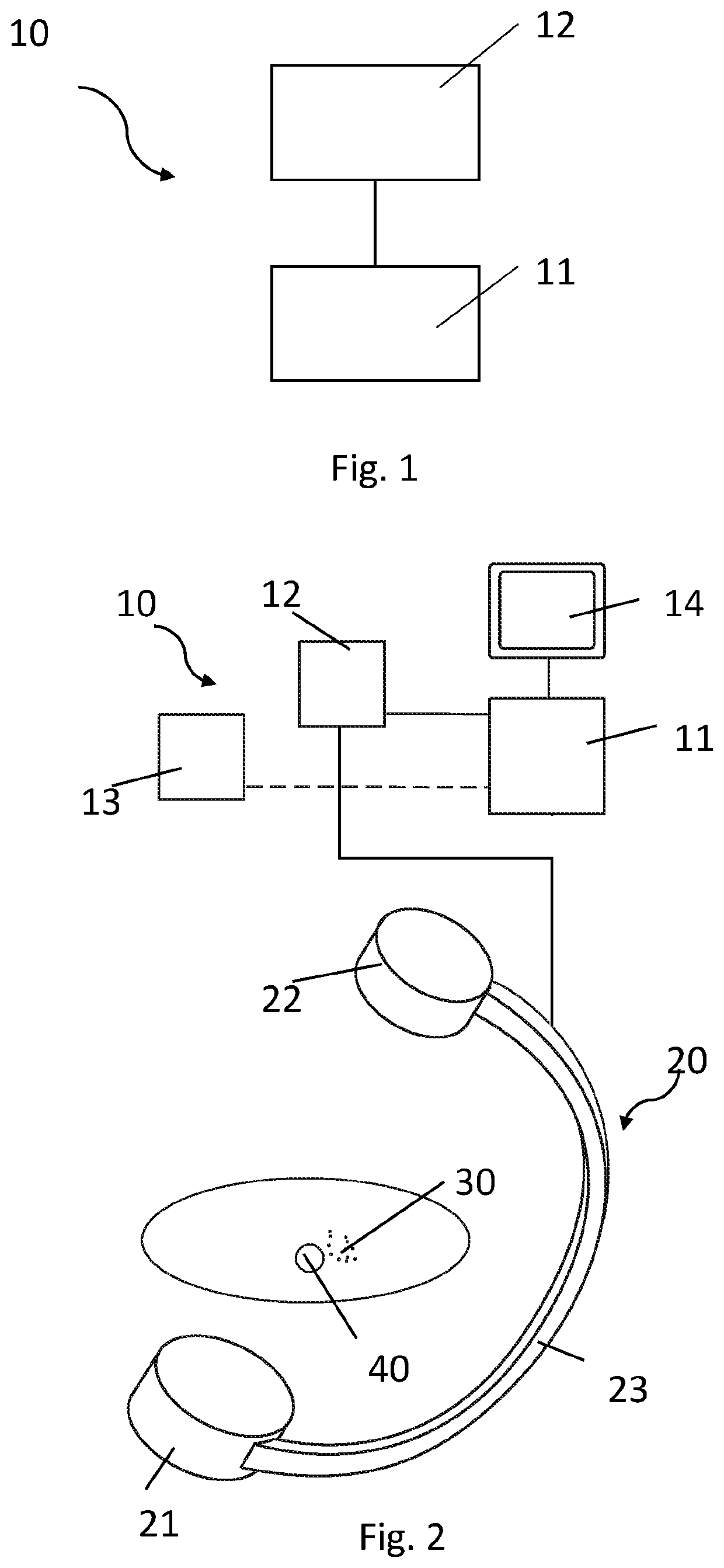 Device for determining the anteversion angle