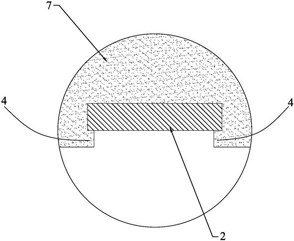 High-density circuit chip packaging process