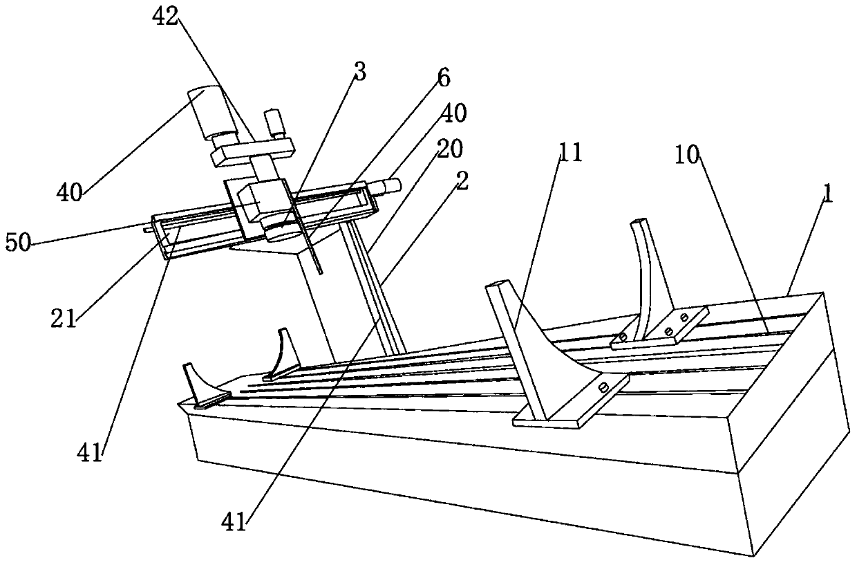 A kind of branch beveling equipment for drawing manifold