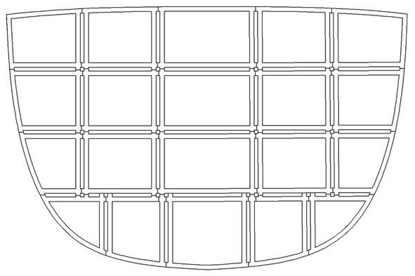 Combined type module ship and module connecting way thereof