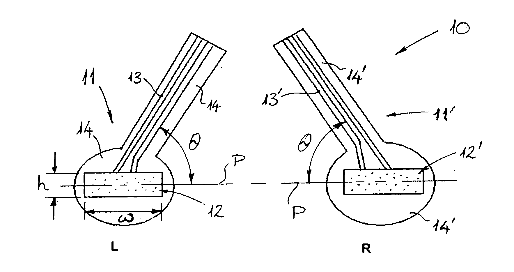 Visual prosthesis and retina stimulation device for same