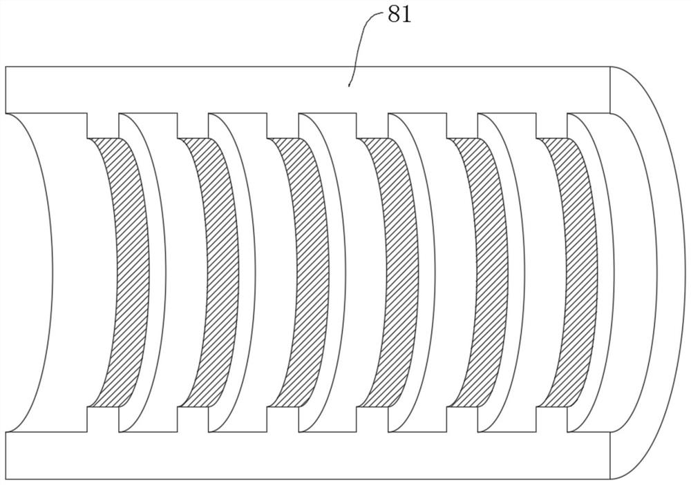 Manufacturing process of internal thread reinforced plastic pipe convenient to assemble