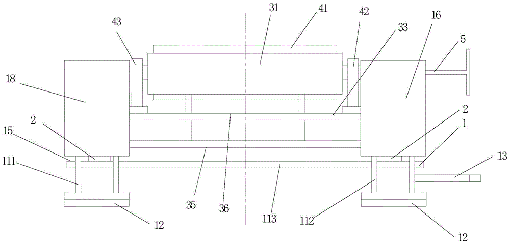 Roll Temporary Replacement Device for Continuous Rolling Mill