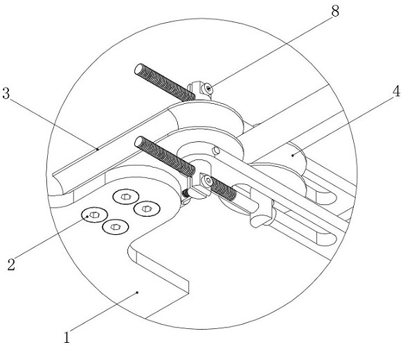 Metal pipeline bending device