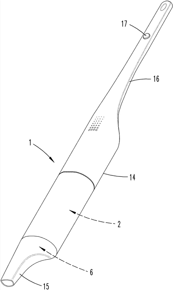 Vacuum cleaner, in particular a hand-held battery cleaner