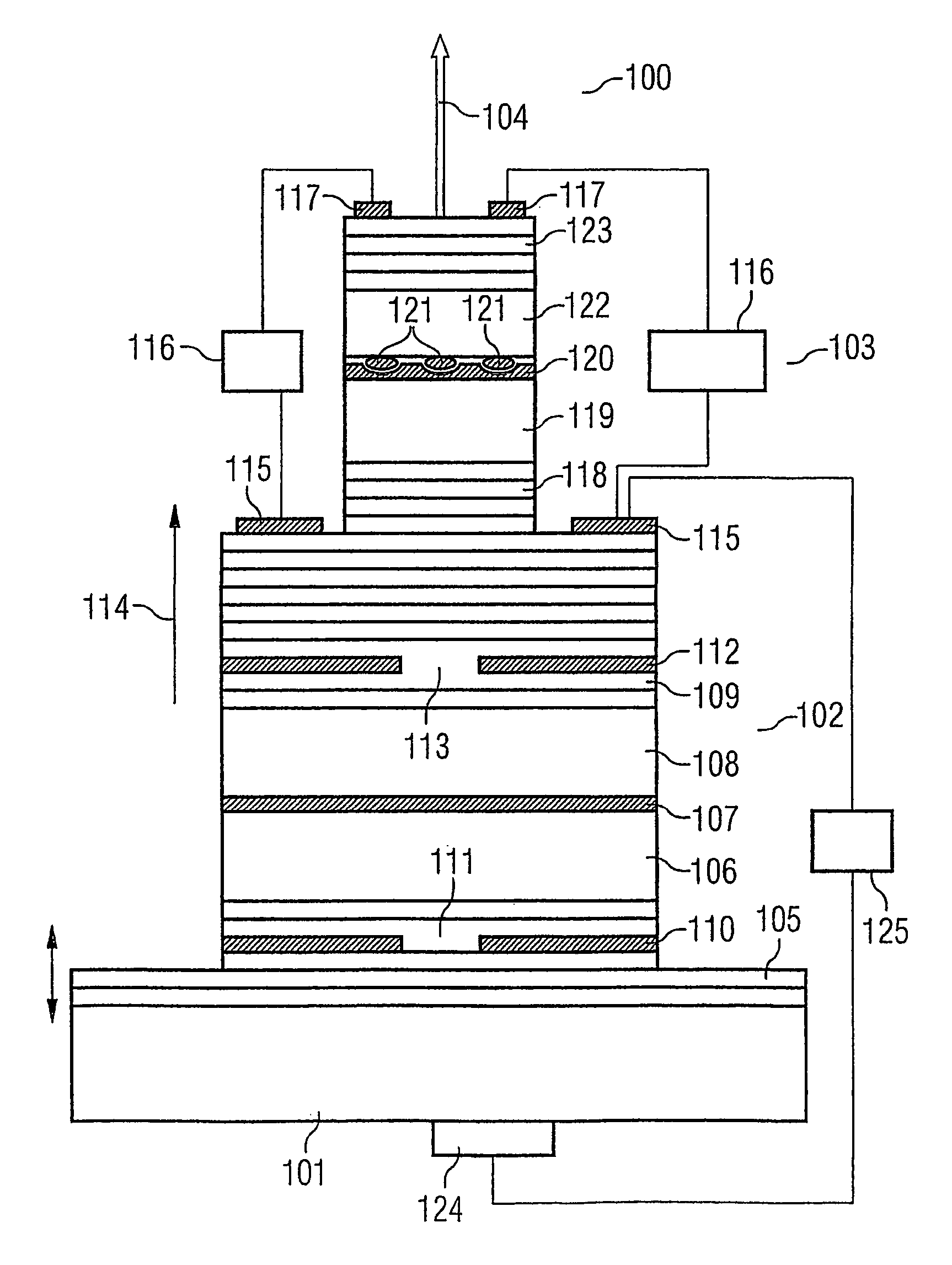 Photon emitter and data transmission device