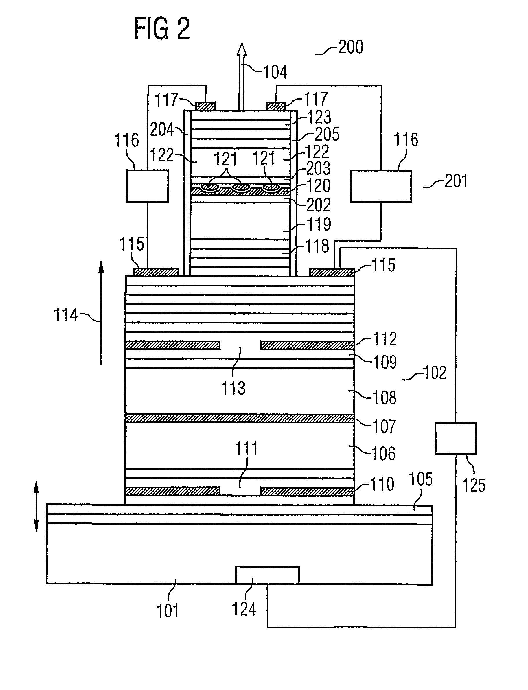 Photon emitter and data transmission device