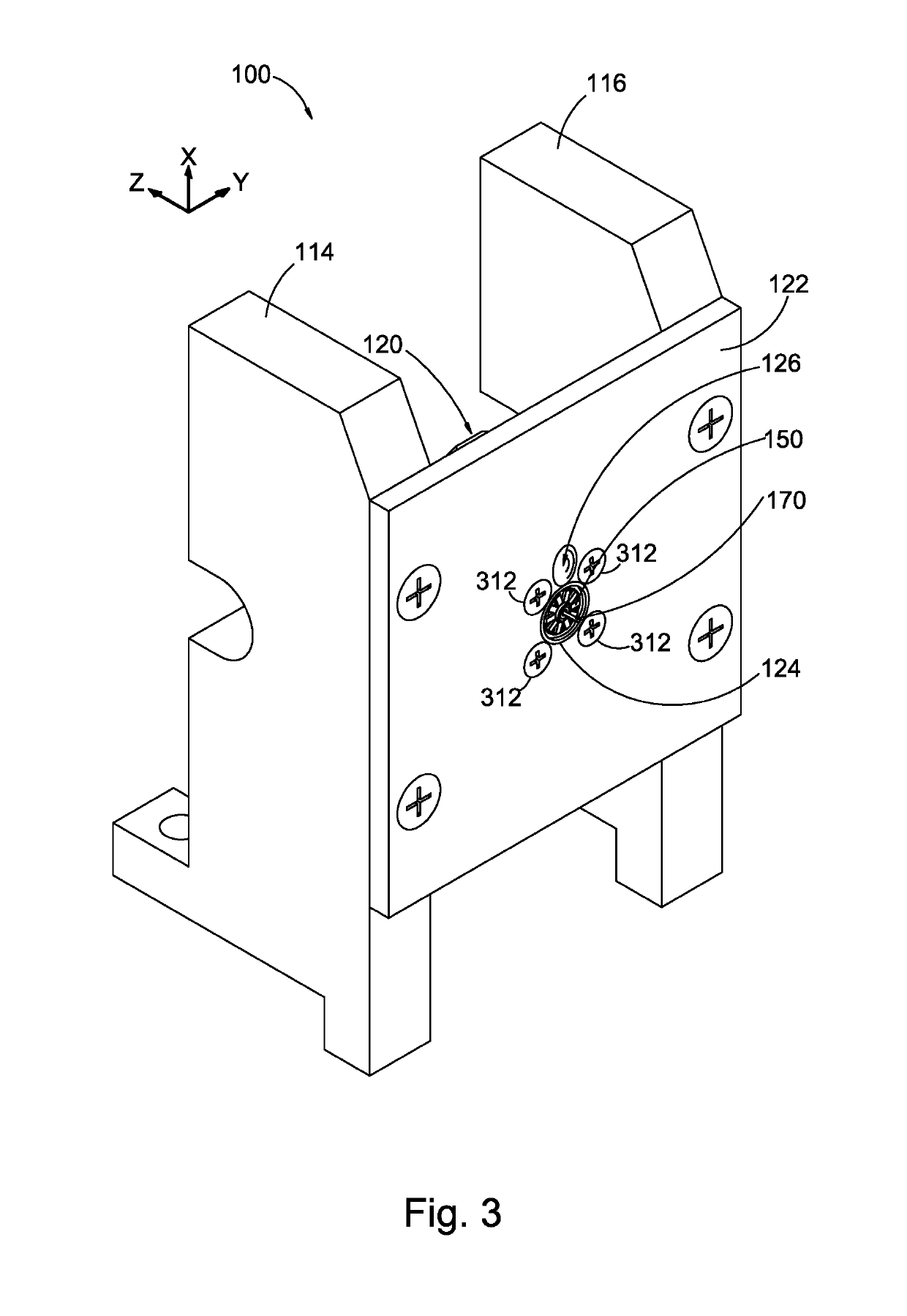 Current sensor having microwave chip resistors in parallel radial arrangement