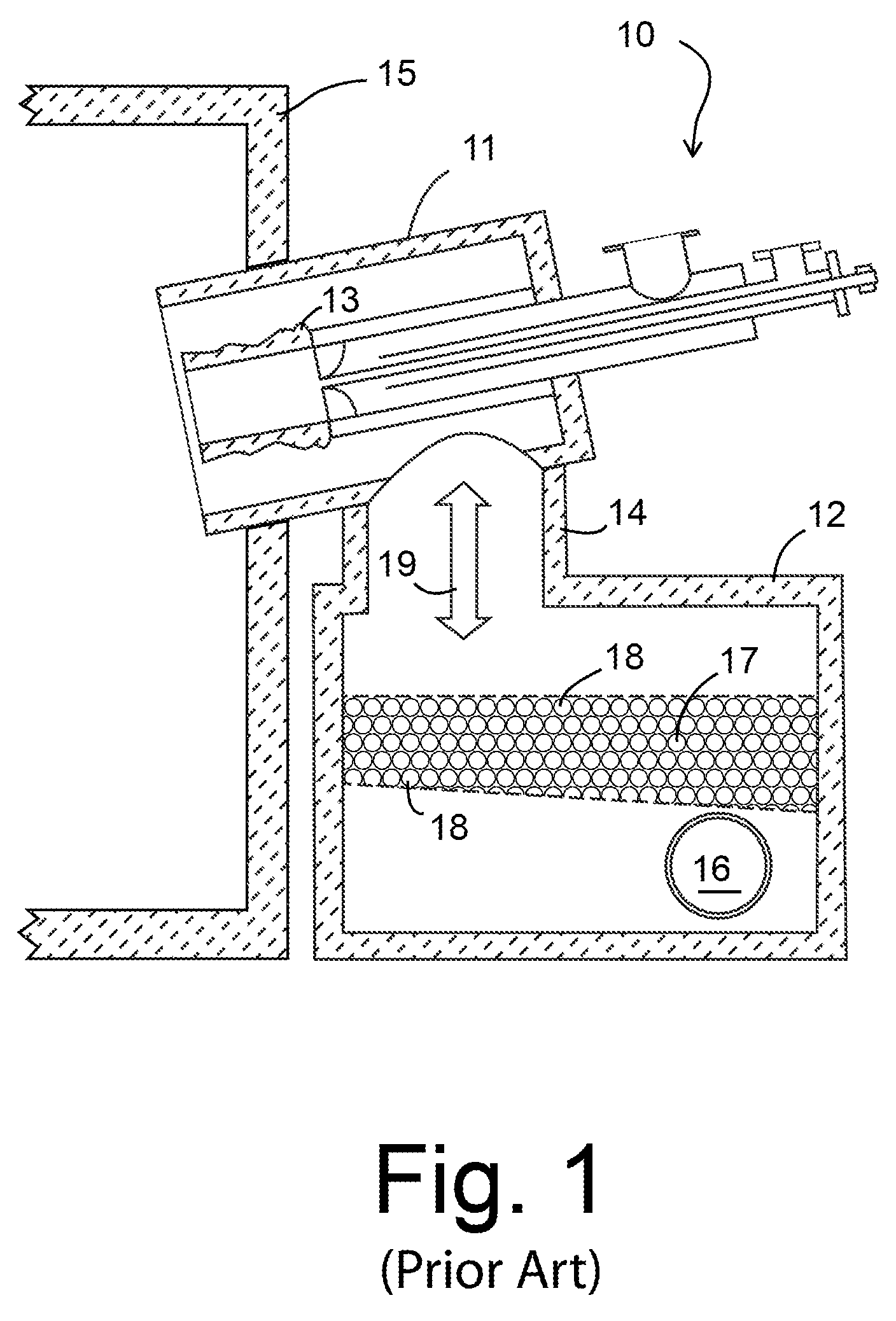 Reverse flow regenerative apparatus and method