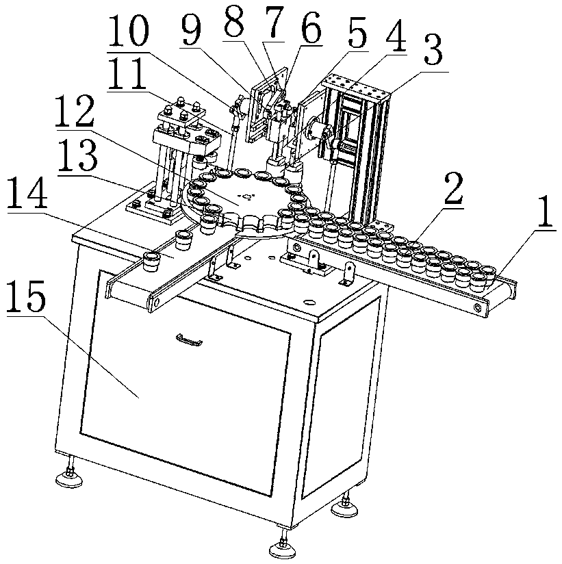 Ring gasket capping machine