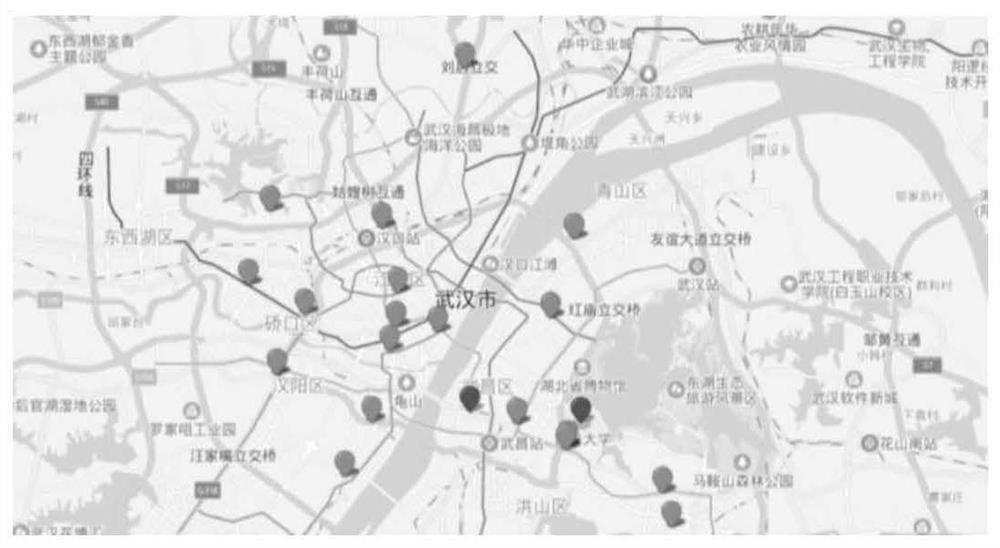 Travel note place name disambiguation method based on time geography