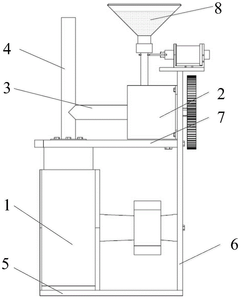 Cold firework jetting equipment