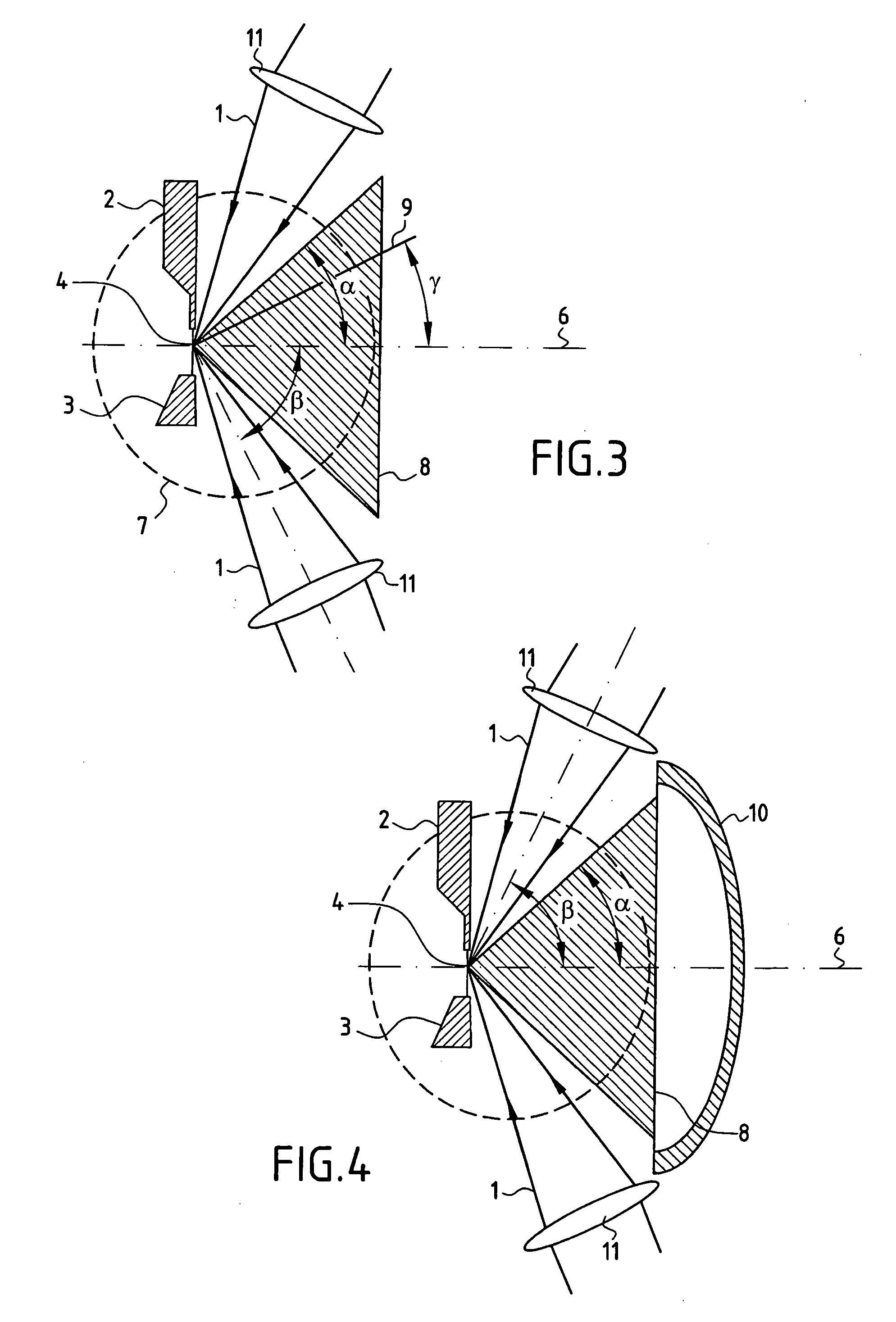 Apparatus for generating light in the extreme ultraviolet and use in a light source for extreme ultraviolet lithography