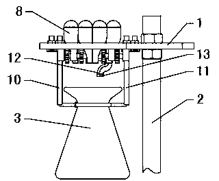 Rotary iron ore analyzing device