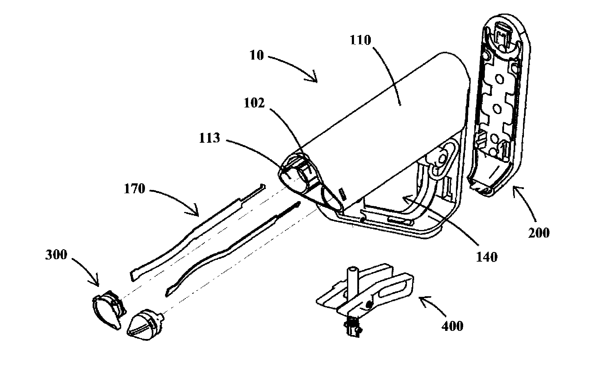 Tactical Butt Stock with Rounded Butt Plate