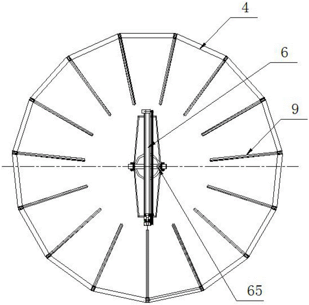 Underground bicycle garage with laser spacing function