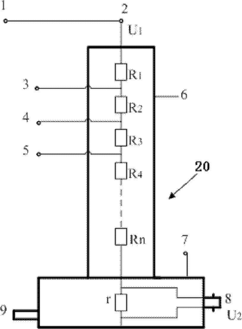 Device and method for calibrating valve direct current residual voltage parameter tester of zinc oxide arrester