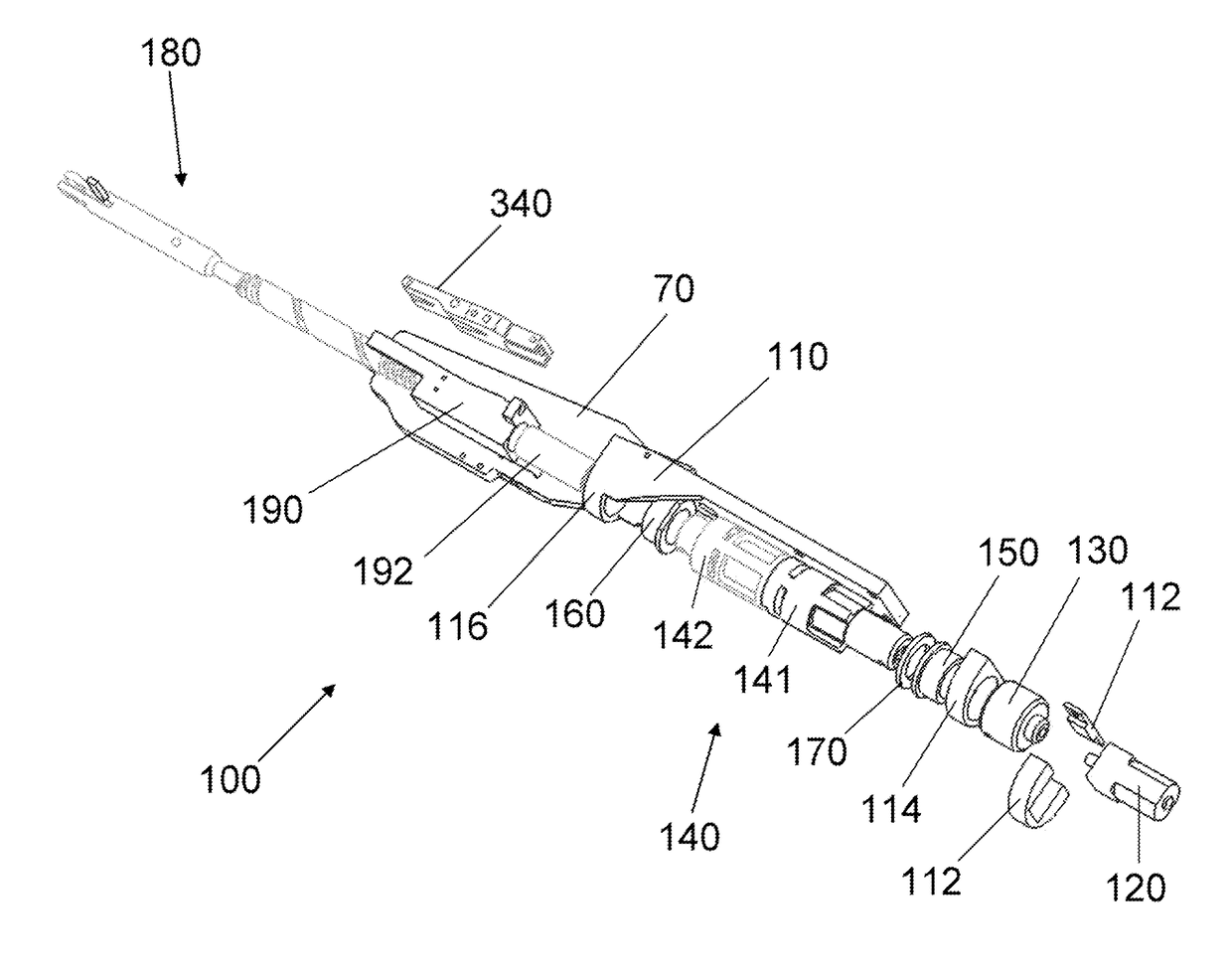 Electrically Self-Powered Surgical Instrument With Cryptographic Identification of Interchangeable Part