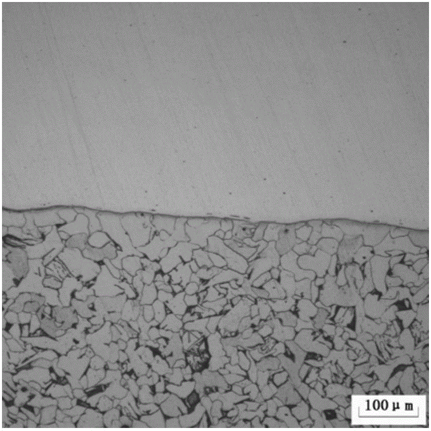 Carbon steel and stainless steel clad steel plate with toughness performance and production method