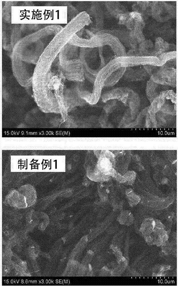 Cnt purification method using fluidized bed reactor