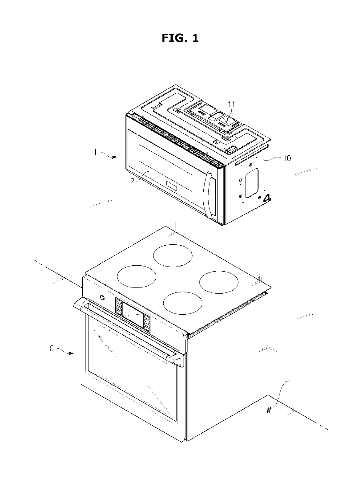 Cooking apparatus having hood