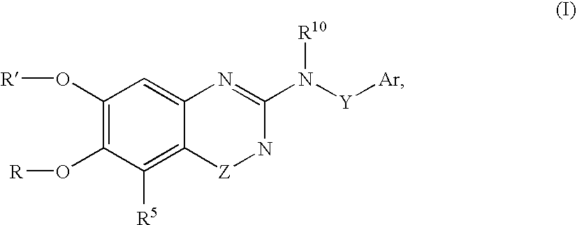 Arylamine-substituted quinazolinone compounds useful as alpha 1A/B adrenergic receptor antagonists