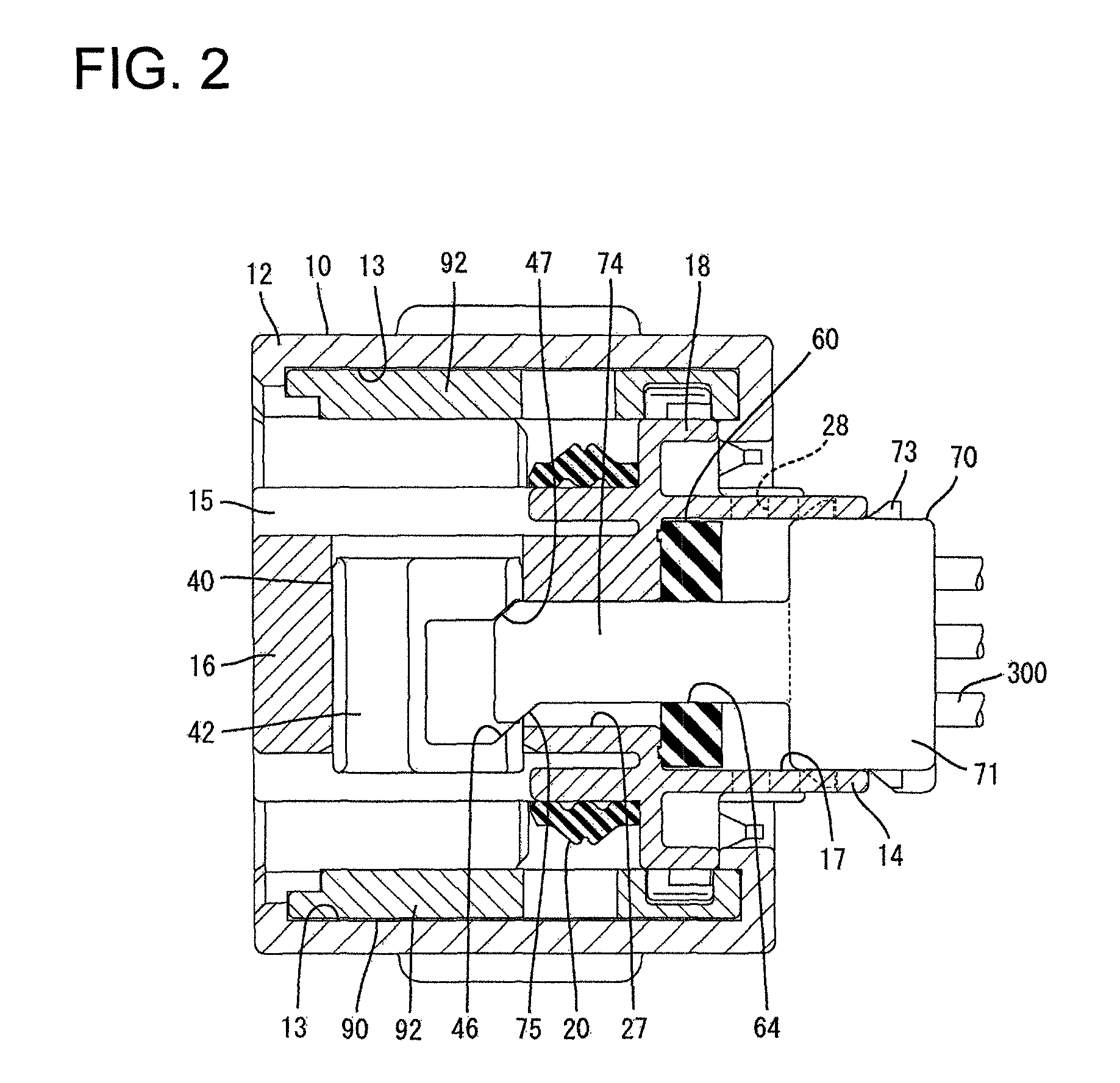 Fluidproof connector