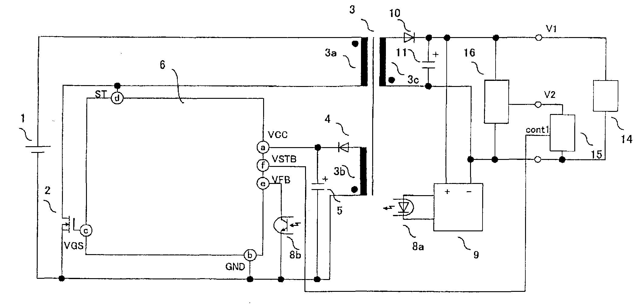 Switching power supply apparatus