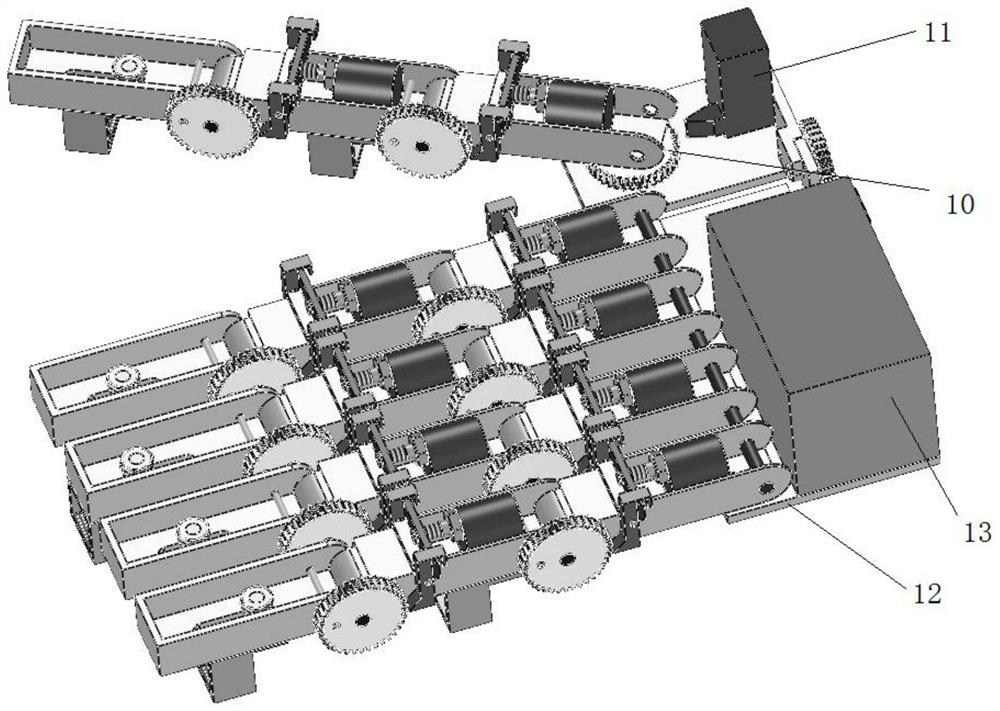 A wearable wheeled stop force feedback joint and force feedback control device