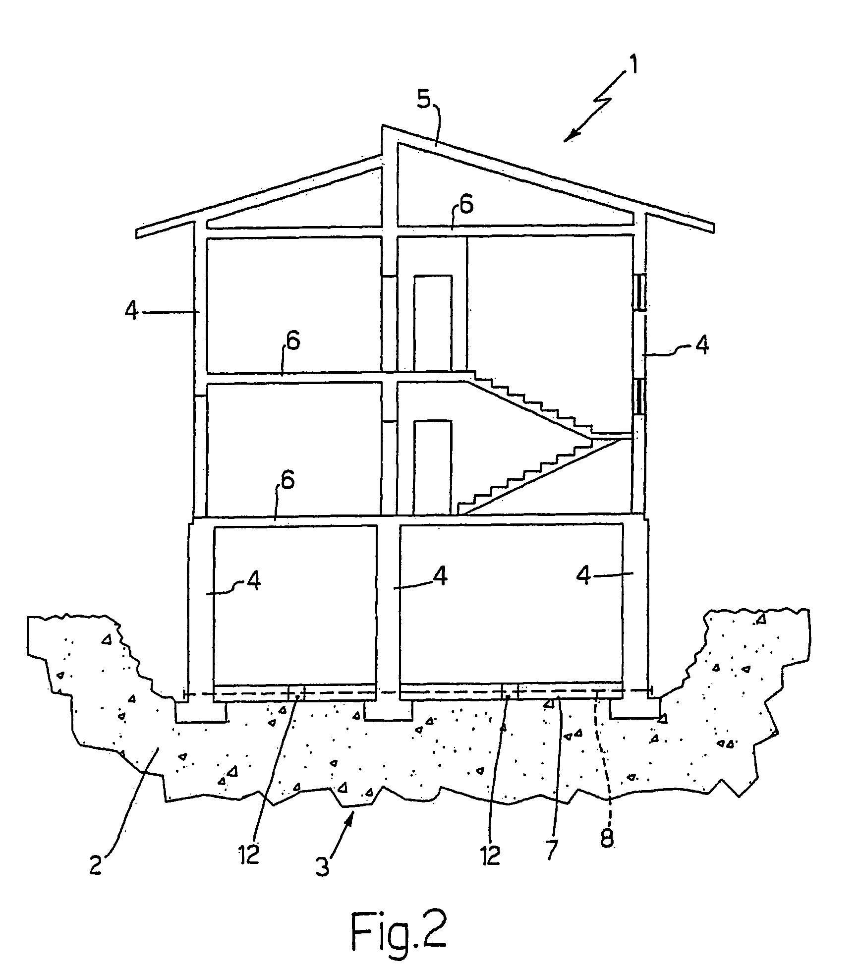 Method of raising a building