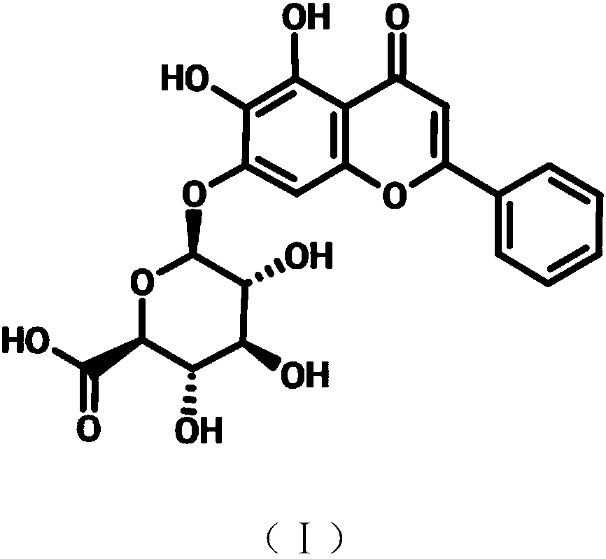 Application of baicalin in preparation of medicine for resisting eimeria tenella