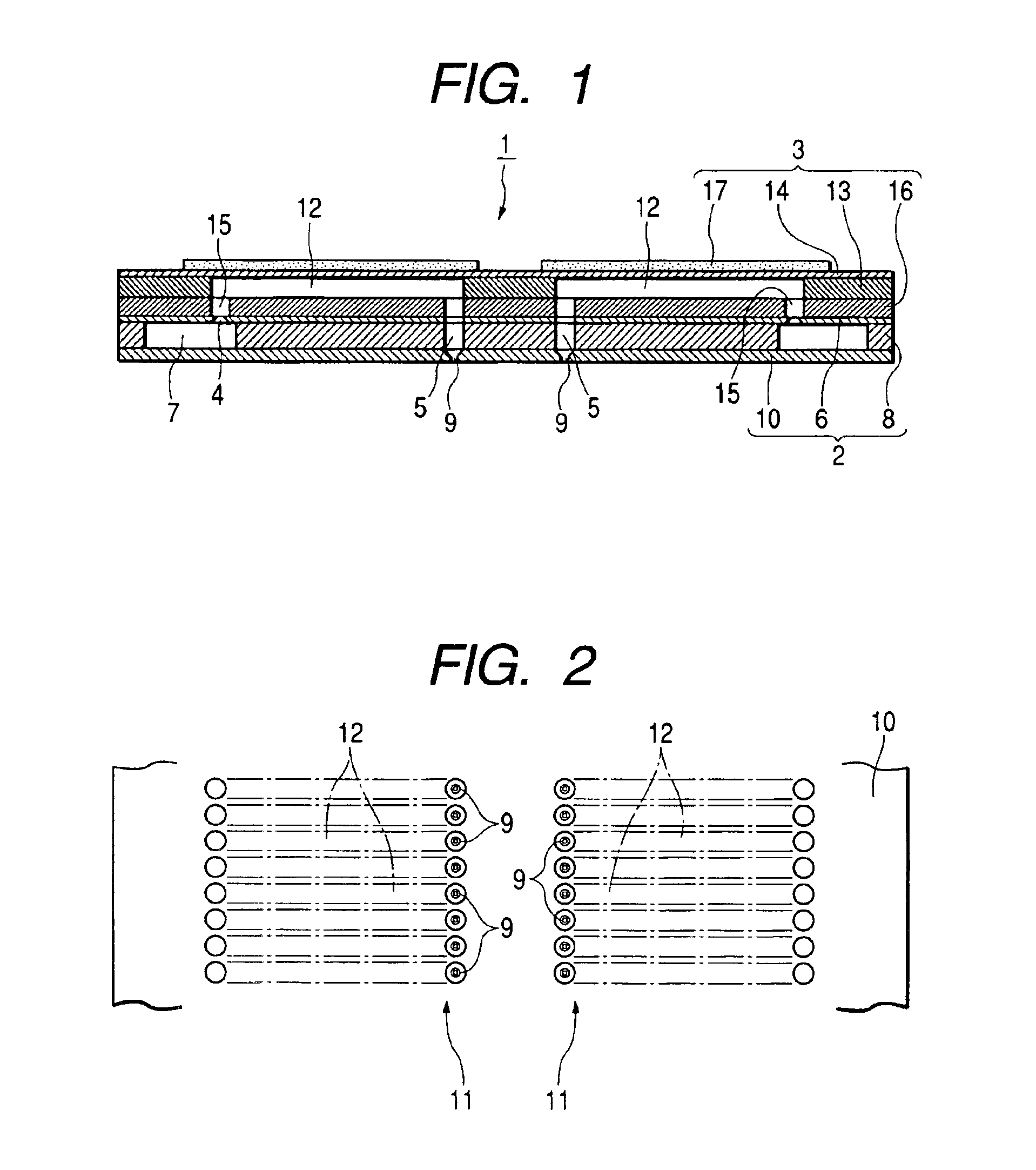 Piezoelectric element, piezoelectric actuator and liquid ejection head incorporating the same