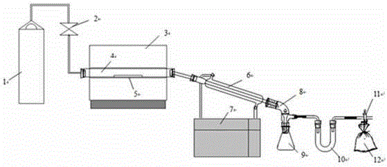 EVA heat treatment method of waste crystalline silicon solar cell module