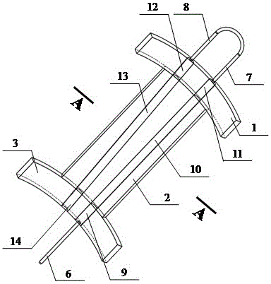 A fiber grating temperature compensation method and ultra-thin miniature steel bar strain gauge