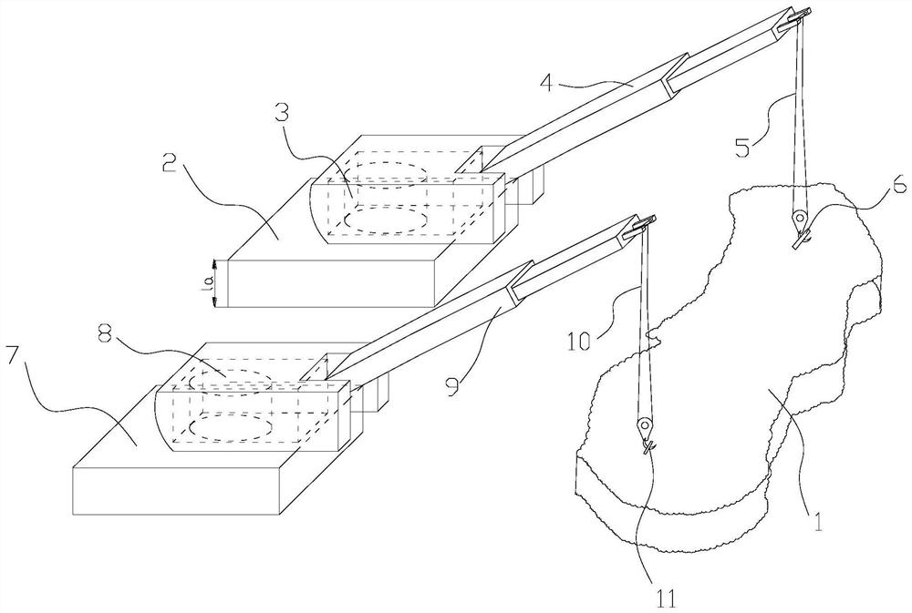 Multi-machine intelligent cooperative control system and method for knuckle boom cranes based on 5G network