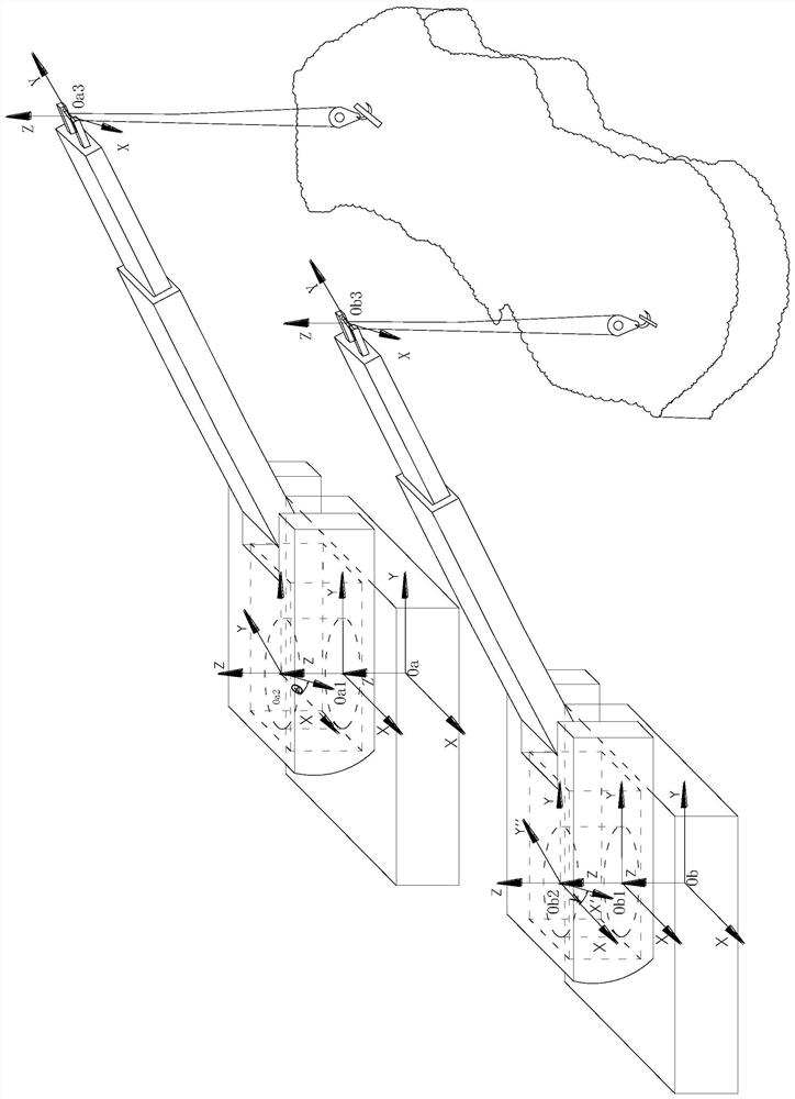 Multi-machine intelligent cooperative control system and method for knuckle boom cranes based on 5G network