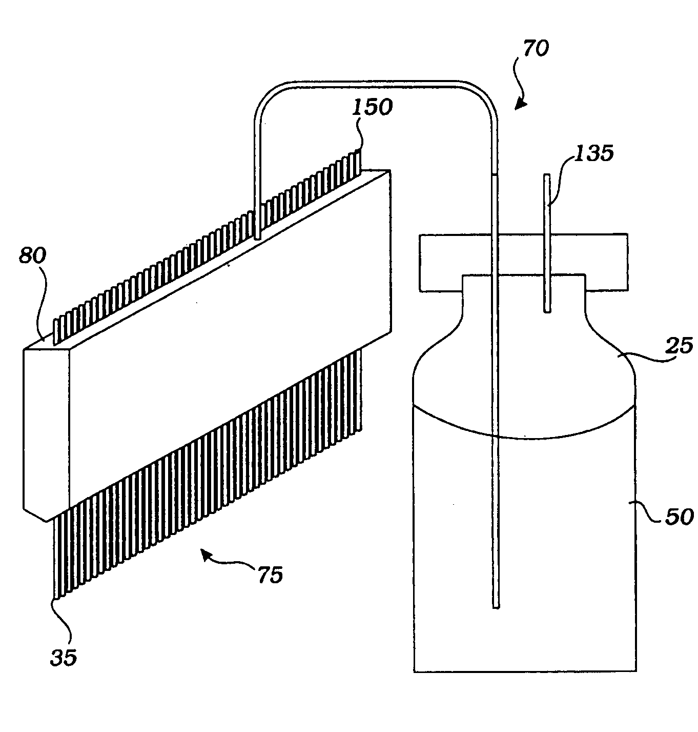 Reagent dispenser and dispensing method