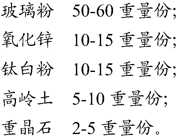 Crystalline glaze and preparation method thereof