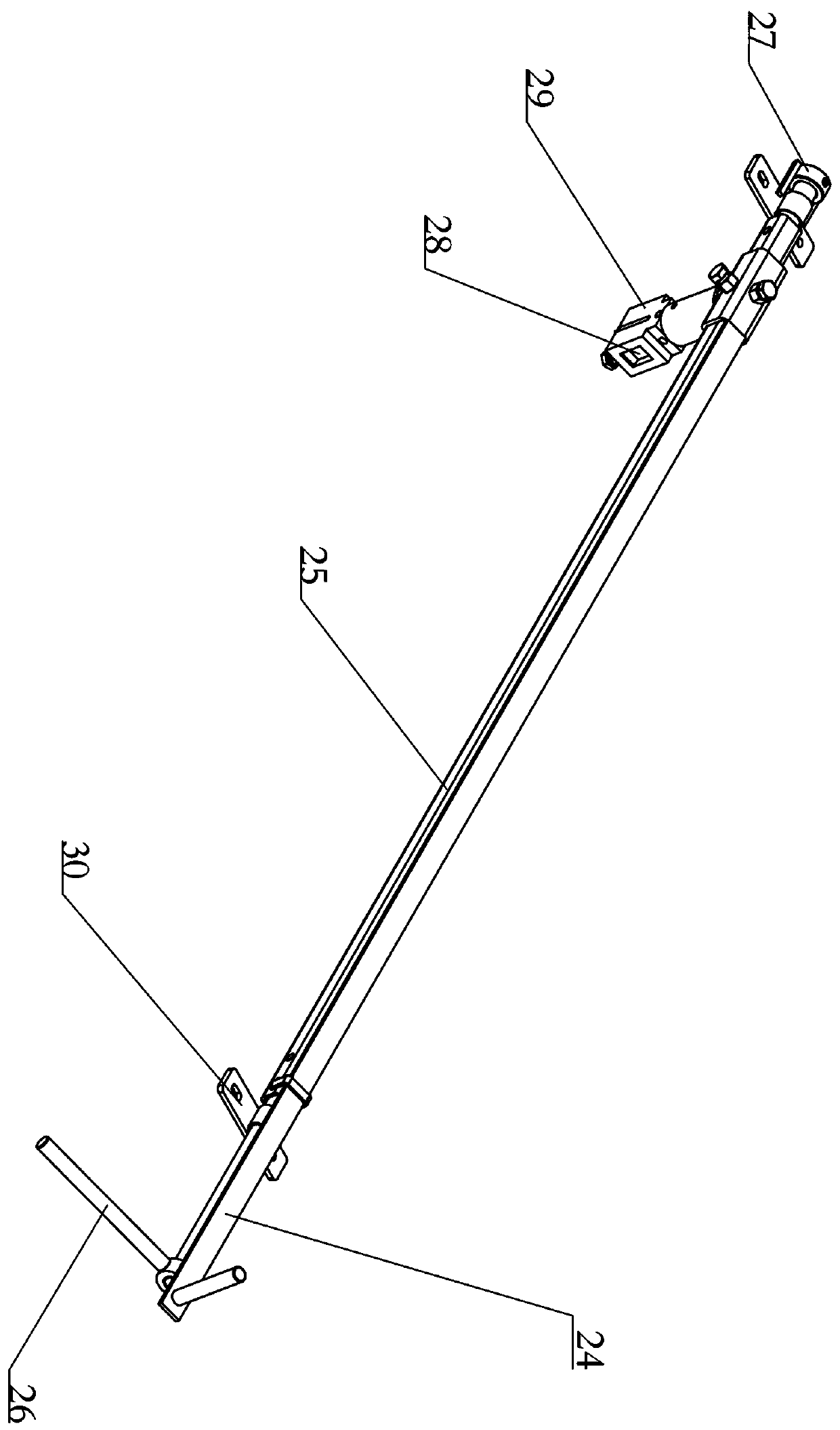 Slitting device for cutting machine for potato tuber production