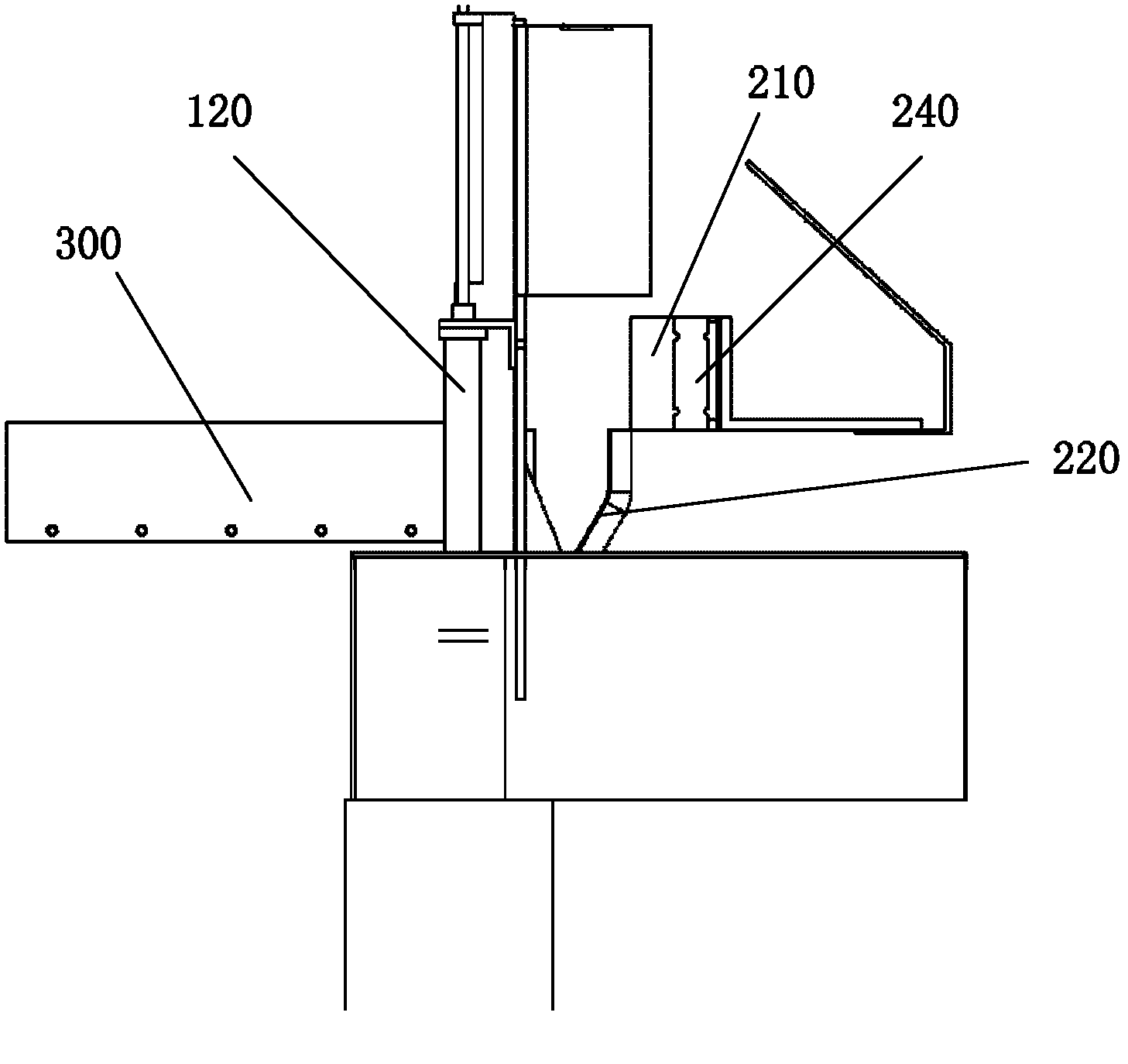 Material feeding and receiving system