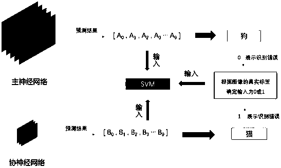 Support vector machine-based trusted decision-making method based on co-neural network