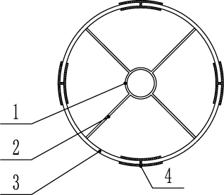 Blasting compaction device and soil slope blasting compaction method thereof