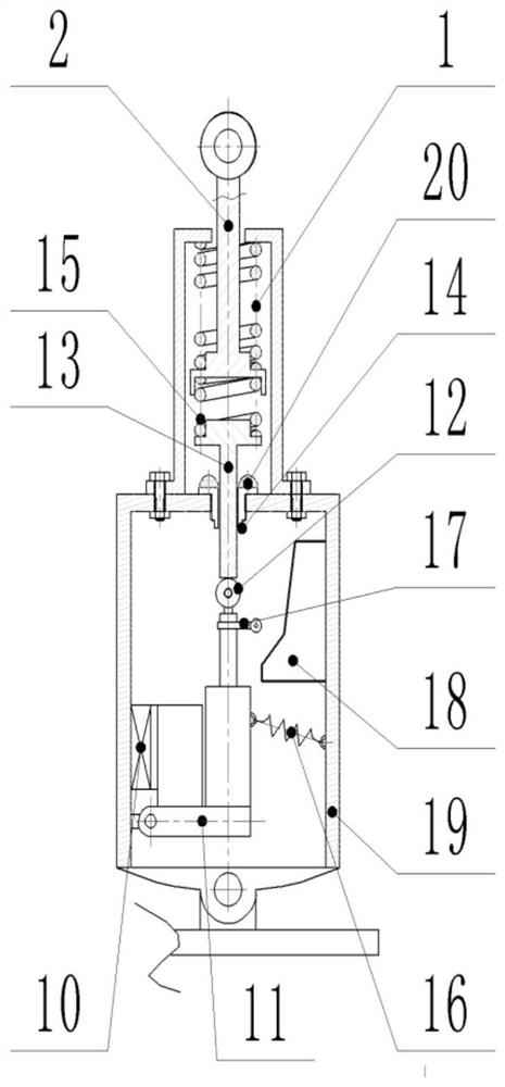 Normally closed type brake with flexible decelerating function