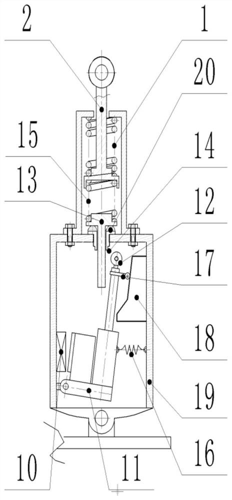 Normally closed type brake with flexible decelerating function