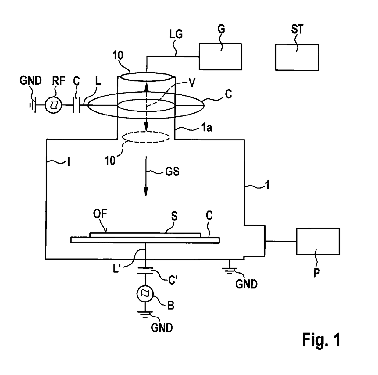 Etching device and etching method