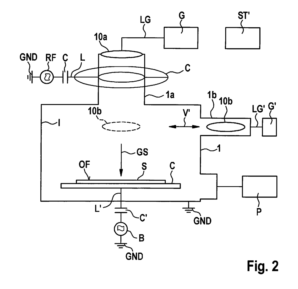 Etching device and etching method