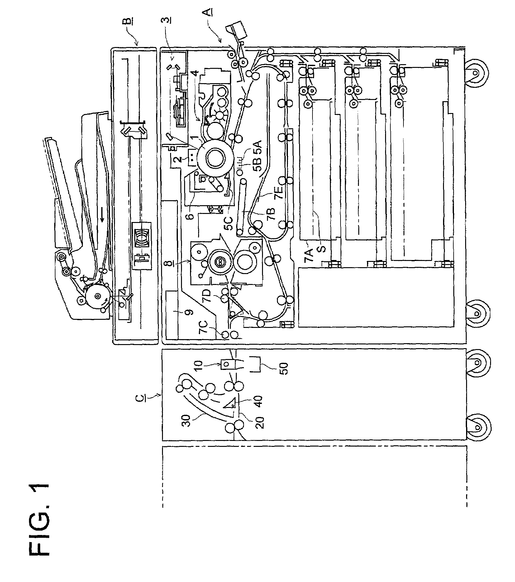 Hole-punching processor and image forming apparatus