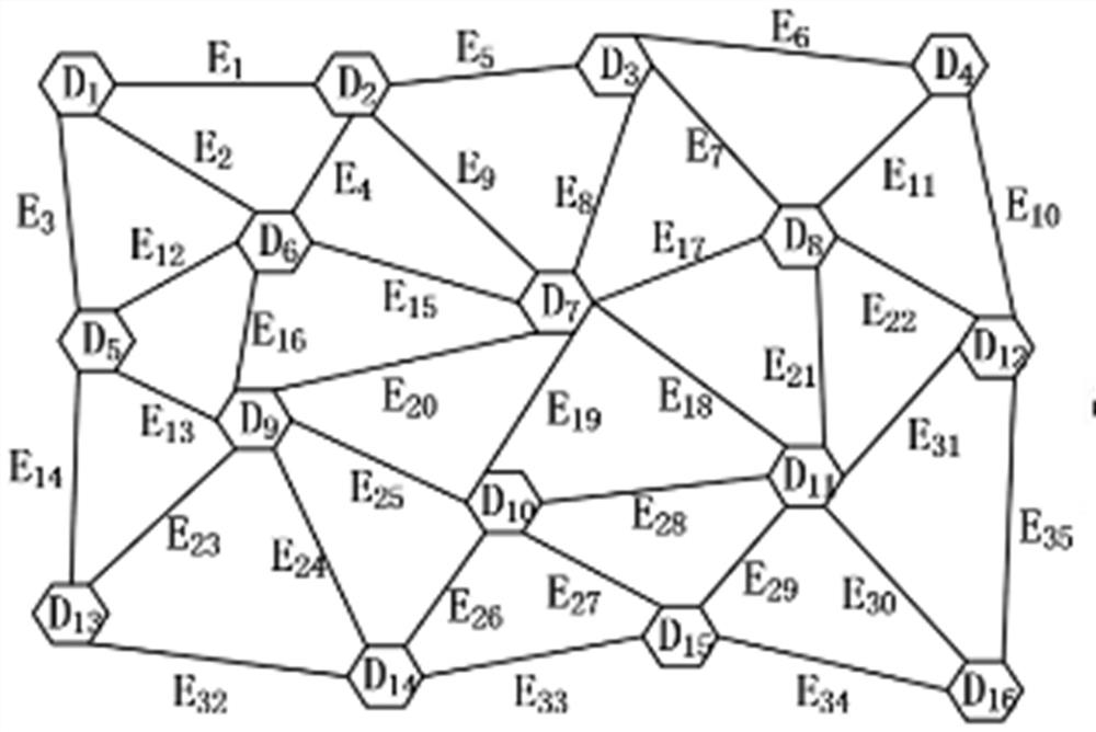 Geological structure surface extraction method and device based on optical image