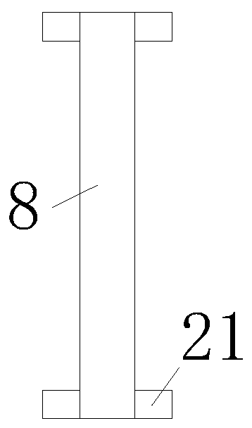 Cable conveying fixing frame facilitating adjustment